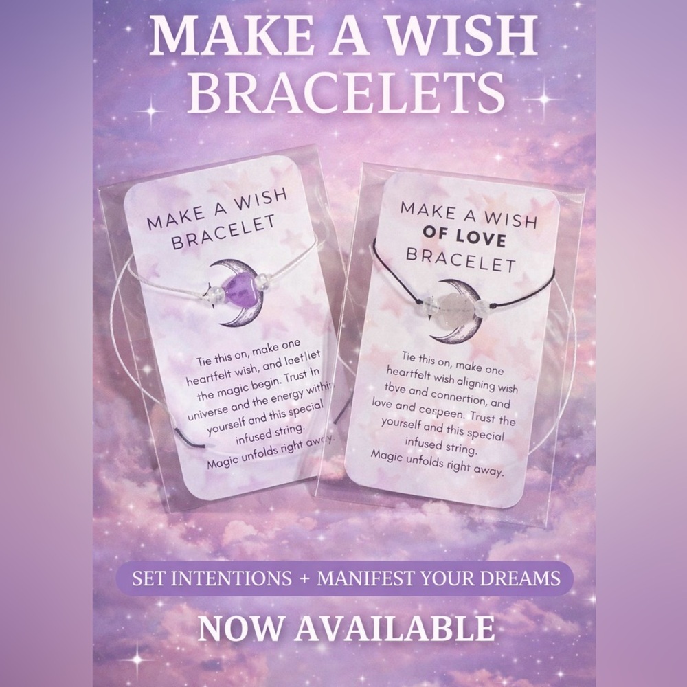 Wish bracelet- love